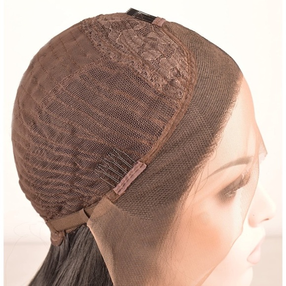 Platinum Blonde Glueless Hair Lace Front Wigs main image 5